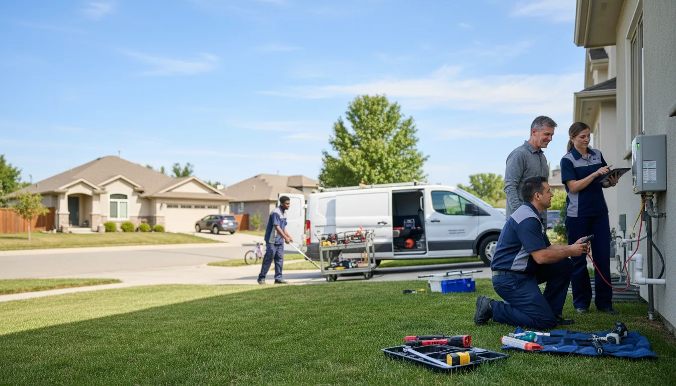 Tankless water heater service in Tatum, NM